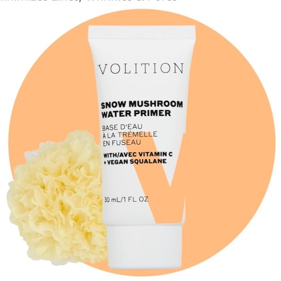 NIB Volition Beauty Snow Mushroom Water Primer with Vitamin C + Vegan Squalane - Picture 2 of 9